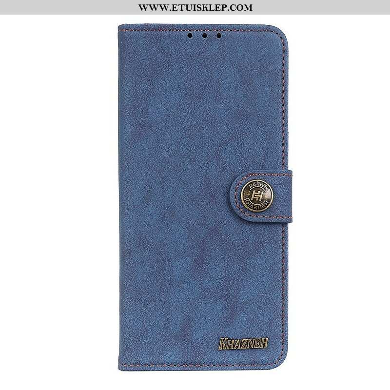 Etui Folio do Samsung Galaxy M51 Khazneh Dwoina Ze Sztucznej Skóry W Stylu Retro